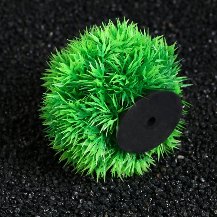 Растение искусственное аквариумное Растение искусственное аквариумное "Шар", с распылителем, 10 х 10 см