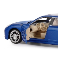 Машина металлическая Porsche Panamera S, 1:24,открываются двери, капот и багажник, световые и звуковые эффекты, цвет синий Машина металлическая Porsche Panamera S, 1:24,открываются двери, капот и багажник, световые и звуковые эффекты, цвет синий