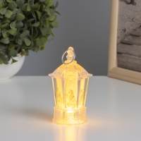 Светильник «Снеговик и олени» 3хLR44 4х4х9см Светильник «Снеговик и олени» 3хLR44 4х4х9см