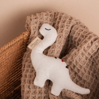 Мягкая игрушка «Динозавр», с полосками на спине, 17 см Мягкая игрушка «Динозавр», с полосками на спине, 17 см