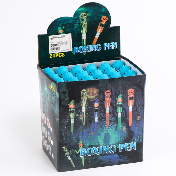 Ручка-прикол &laquo;Чудик&raquo;, боксер, синяя паста