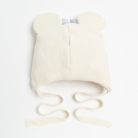 Шапка для девочки, цвет молочный, размер 46-50 Шапка для девочки, цвет молочный, размер 46-50