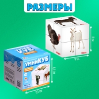 Развивающий трансформер &laquo;Умникуб: Домашние животные&raquo;, 3+