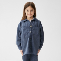 Костюм детский KAFTAN "Velvet", размер 38 (146-152), синий Костюм детский KAFTAN "Velvet", размер 38 (146-152), синий