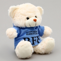 Мягкая игрушка Мишка &laquo;BFF&raquo;, в кофте, 13 см