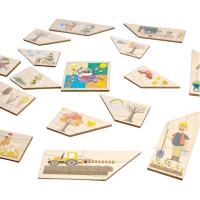 Пазлы из дерева «Паучок. Времена года» Пазлы из дерева «Паучок. Времена года»