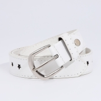 Ремень детский, ширина 2.3 см, винт, пряжка металл, цвет белый Ремень детский, ширина 2.3 см, винт, пряжка металл, цвет белый