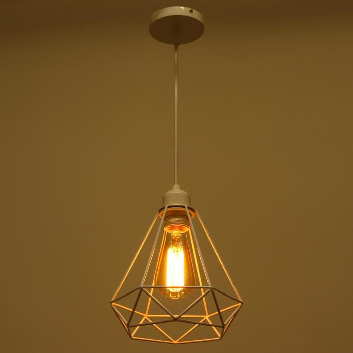 Светильник BayerLux Светильник BayerLux "Адри" 1х60Вт E27 белый 16х16х100 см.