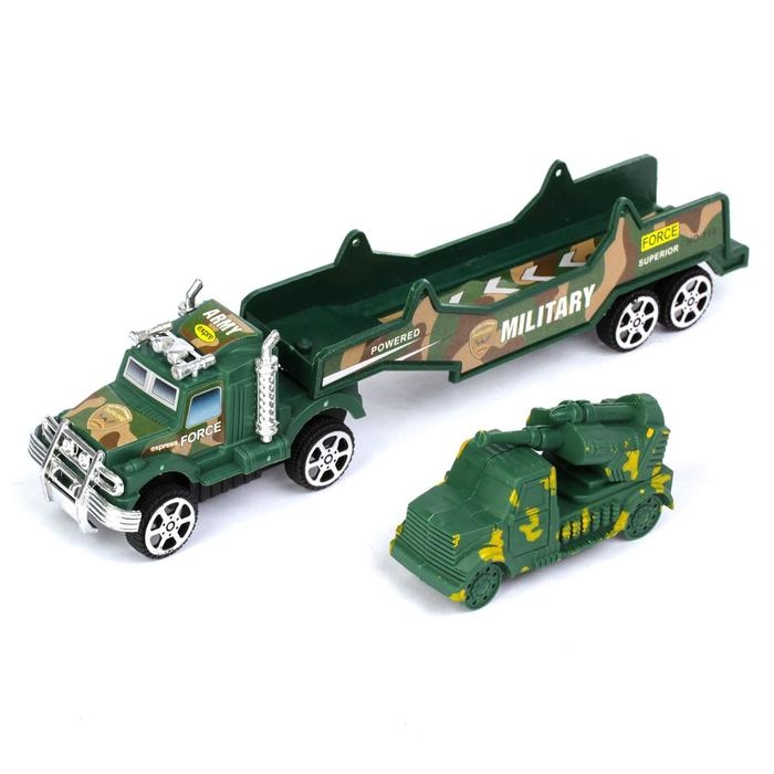 Грузовик инерционый &laquo;Военный&raquo;, цвета МИКС