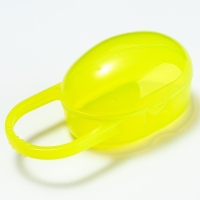 Контейнер для хранения и стерилизации детских сосок и пустышек, цвет желтый Контейнер для хранения и стерилизации детских сосок и пустышек, цвет желтый