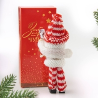 Ёлочная игрушка новогодняя новогодняя &laquo;Новый год: Любви и тепла&raquo;, 14 см х 7 см х 3 см