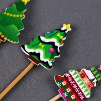 Новый год! Шпажки &laquo;Ёлочки&raquo;, в наборе 6 шт.