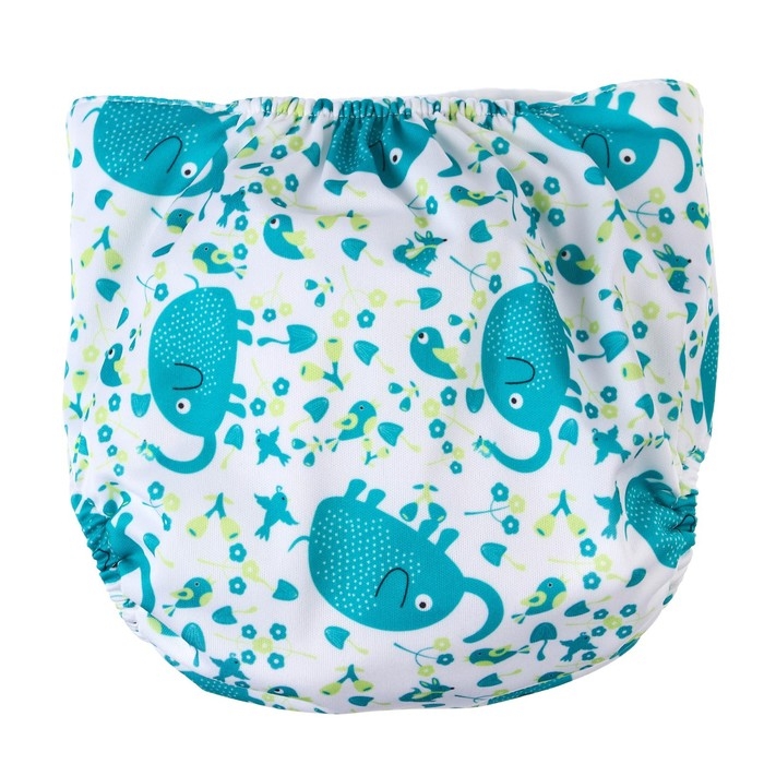 Трусики-подгузник, многоразовый &laquo;Слоники&raquo;, Крошка Я