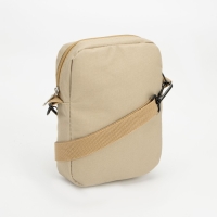 Сумка &laquo;Нежность&raquo;, 15х3х20, отд на молнии, длин ремень, бежевая