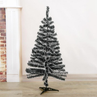 Ёлка "Радуга с белым" пласт подставка, 90 см d нижнего яруса 40 см d иголок 6 см 90 веток