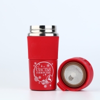 Термостакан с кнопкой "Счастья", 380 мл Термостакан с кнопкой "Счастья", 380 мл