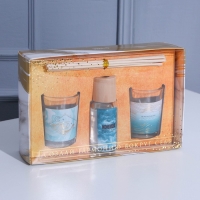 Диффузор ароматический и свечи интерьерные &laquo;OCEAN DREAM&raquo;, аромат океан, 20 х 12,5 х 5 см.