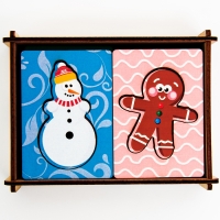 Досочки Сегена «Зимние», 18 элементов Досочки Сегена «Зимние», 18 элементов