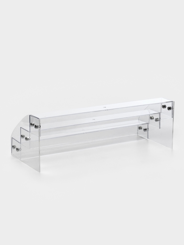 Подставка под лаки 3 этажа, 31&times;10,3&times;12,8 см, оргстекло 2 мм