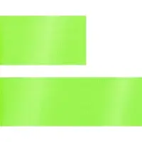 Лента сатиновая Satin 35 XXL, зеленый неон, 220 см