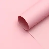 Пленка для цветов тонированная, матовая, пудровый, 58&times;58 см, 70 мкм