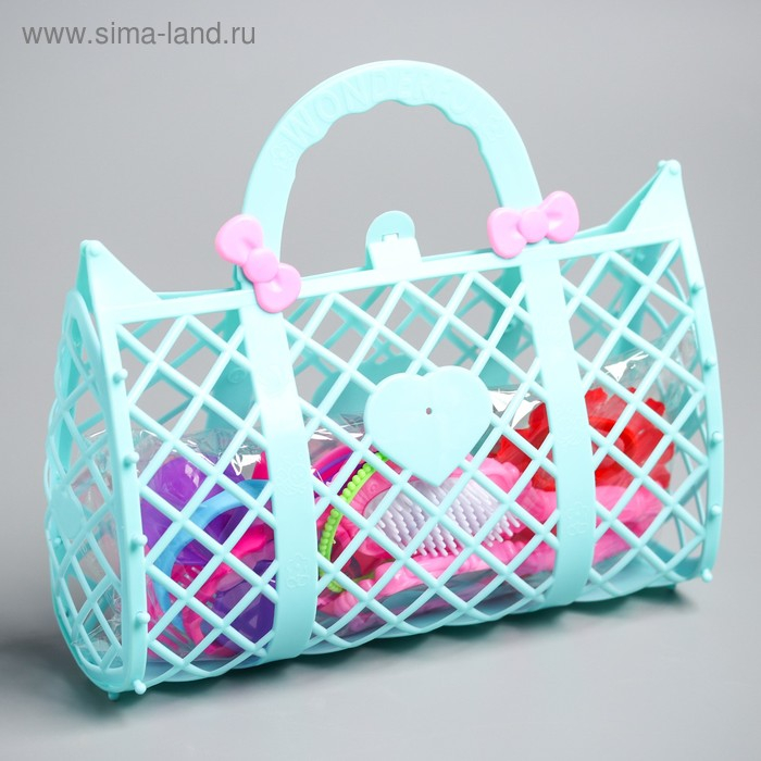 Набор парикмахера в сумке, МИКС Набор парикмахера в сумке, МИКС "Анна и Эльза", Холодное сердце