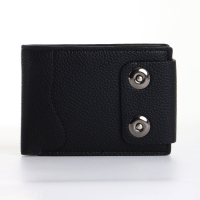 Портмоне мужское на магните, цвет чёрный Портмоне мужское на магните, цвет чёрный