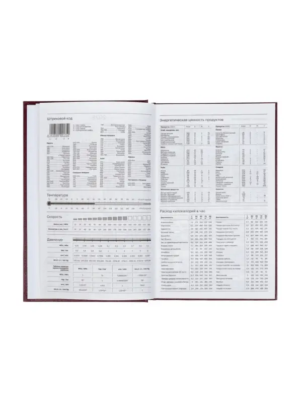 Ежедневник датир 2026г А5 168л б/вин, Бордо