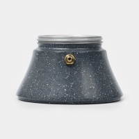 Кофеварка гейзерная "Мрамор" на 3 чашки, цвет черный Кофеварка гейзерная "Мрамор" на 3 чашки, цвет черный