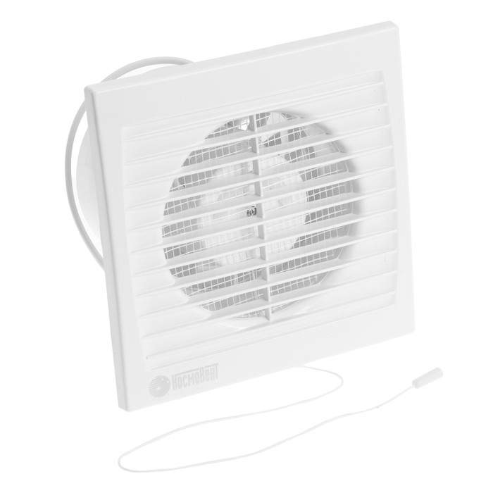 Вентилятор вытяжной "КосмоВент" В100ВКш, d=100 мм, 10 Вт, 144 м&sup3;/ч, с выключ, подшипник