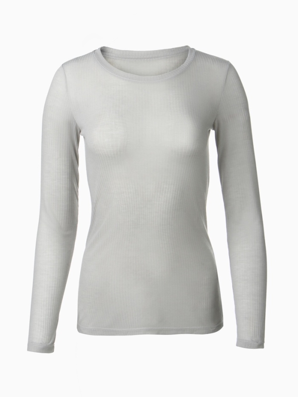 Джемпер (лонгслив) женский  цв. серый, р-р 40-42