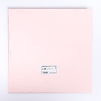 Пакет подарочный, крафт, с окном, &laquo;Розовый&raquo;, 25 х 25 х 25 см