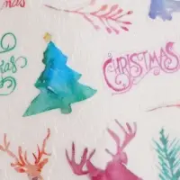 Слайдеры для ногтей &laquo;Олени&raquo;, разноцветные