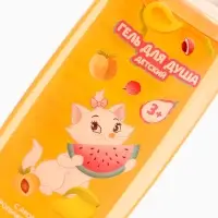 Детский гель для купания, 250 мл, аромат тропический лимонад, Кошечка