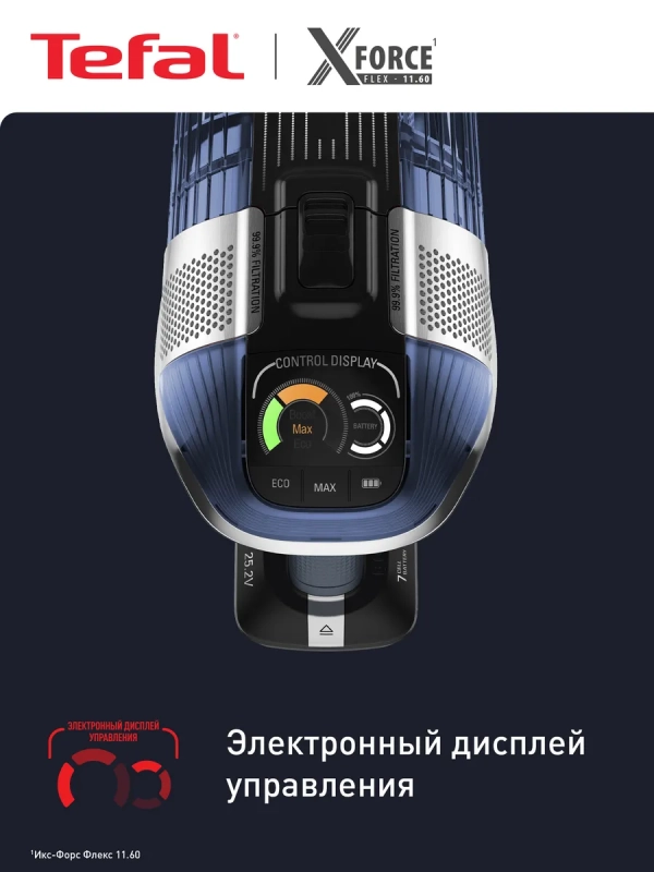 Беспроводной пылесос X-Force Flex 11.60 TY9890WO