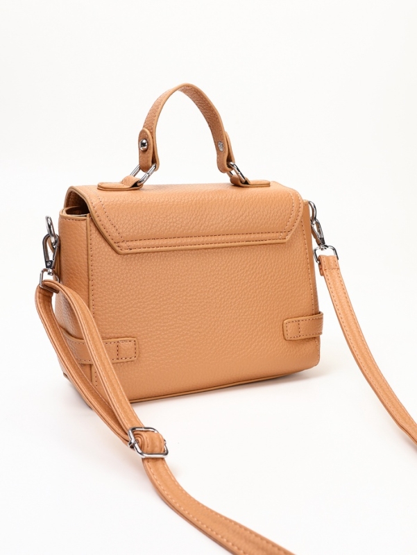 Сумка женская, 22*11*17, отд на молнии, длин ремень, хаки