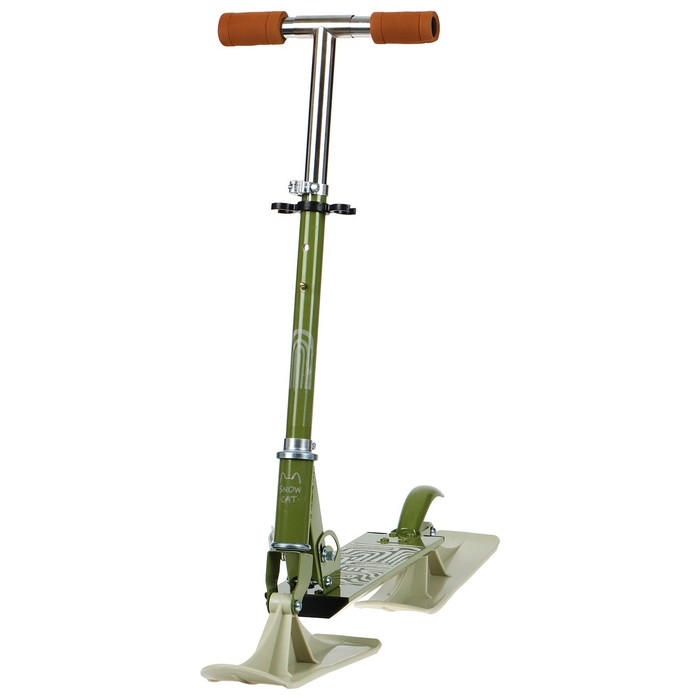 Самокат-снегокат 2 в 1 Snow Cat