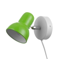 Бра с проводом "Севантос" Е27 40Вт зеленый 9х9х14 см Бра с проводом "Севантос" Е27 40Вт зеленый 9х9х14 см