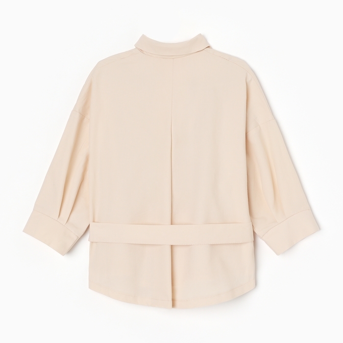 Костюм для девочки (Рубашка и шорты) MINAKU, цвет молочный, рост 104 см