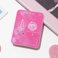 Серьги детские «Выбражулька» принцесска, бабочки с бусиной, цвет МИКС Серьги детские «Выбражулька» принцесска, бабочки с бусиной, цвет МИКС