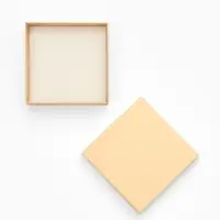 Коробочка подарочная под набор "Нежность", 9*9 см, цвет бежевый