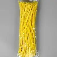 Синельная проволока, набор 100 шт, размер 1 шт 30х0,8 см, цвет желтый