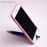 Ручка - прикол шариковая Calligrata &laquo;Подставка под сотовый&raquo;, со стилусом, МИКС