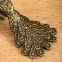 Сувенир &laquo;Павлин&raquo;, 18&times;8.5&times;14 см, алюминий