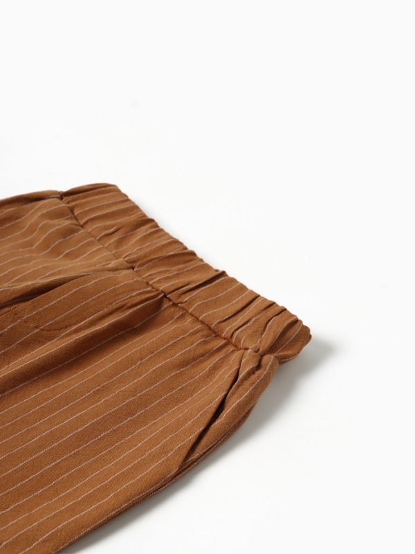 Брюки для мальчика KAFTAN, р.34 (122-128), коричневый