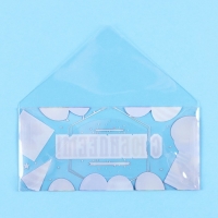 Конверт  для денег "С Юбилеем!" прозрачный ПВХ, 16 х 8 см