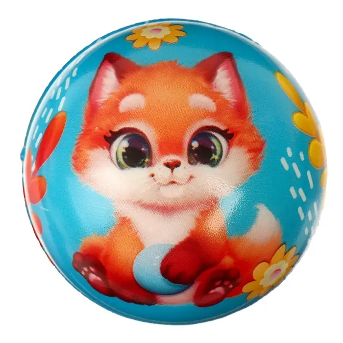 Мяч детский мягкий &laquo;Твои друзья&raquo;, 6.3 см, в шоубоксе