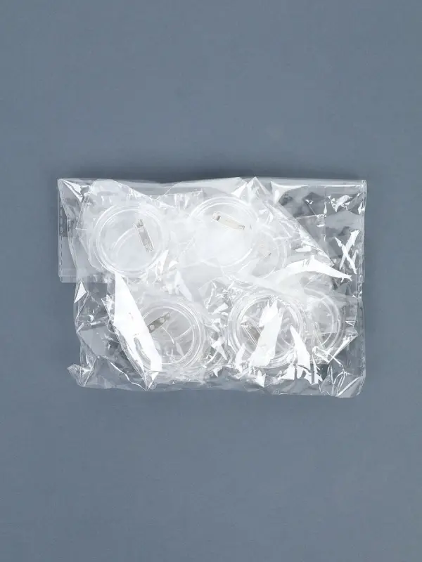 Заготовка акрилового значка, диаметр 4,4 см, набор 10 шт