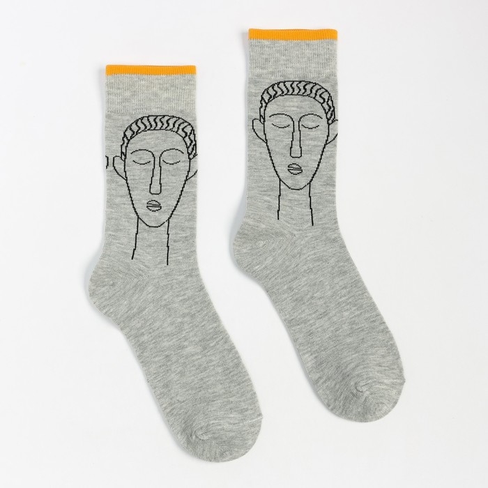 Носки, цвет серый, размер 25-27 Носки, цвет серый, размер 25-27