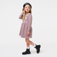 Платье детское KAFTAN "Dream" р.36 (134-140), коричневый Платье детское KAFTAN "Dream" р.36 (134-140), коричневый